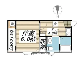 メゾン シホ【2階】の間取り