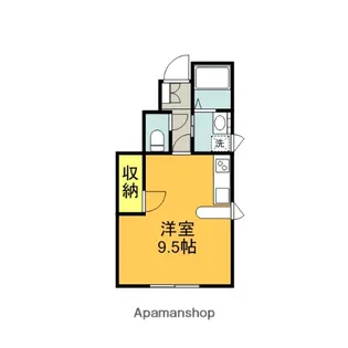 マスマニャーナ【1階】の間取り