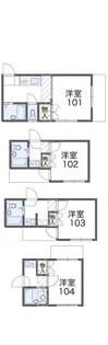 レオパレスM・上石神井【2階】の間取り