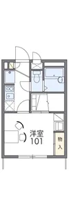 レオパレス独歩【2階】の間取り