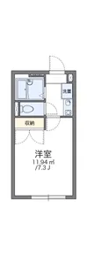 レオパレスASAGAⅡ【1階】の間取り