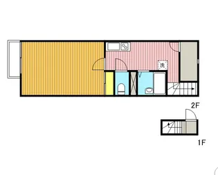 レオネクストマグノリア【2階】の間取り
