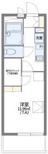 レオパレス石神井公園【3階】の間取り