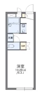 レオパレスラビドールI【2階】の間取り