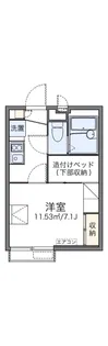 レオパレスネオライフ江古田Ⅱ【1階】の間取り