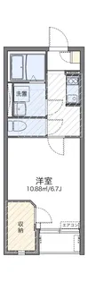 レオネクストクレールⅡ【2階】の間取り