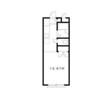 クレストハネスK【1階】の間取り