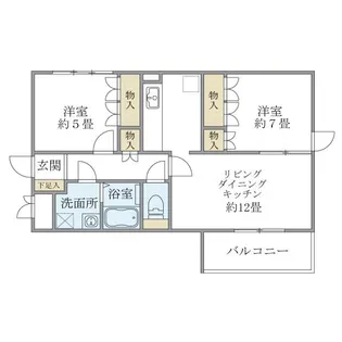 パールハイツ恋ヶ窪【1階】の間取り