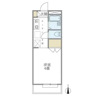 サニーハイツ【1階】の間取り