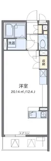 レオネクストラベンダー【2階】の間取り