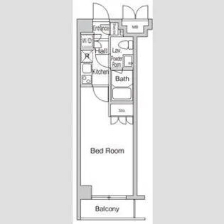 プライムアーバン西荻窪Ⅱ【1階】の間取り