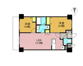 シルフィッド【3階】の間取り