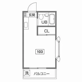 エクセル田中PART2【1階】の間取り