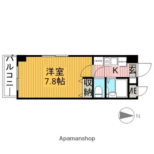 フジビル【3階】の間取り