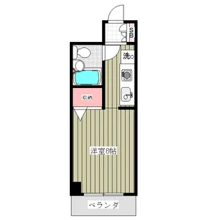 レイルビル【4階】の間取り