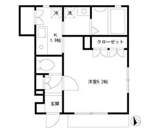 サクシード エフ・エフ・エフ【1階】の間取り