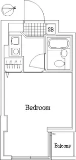 ドルフ高円寺南【1階】の間取り