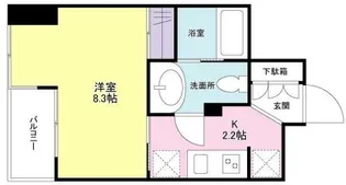 プロスペクト荻窪【1階】の間取り