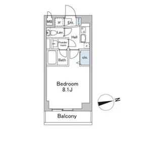 KDXレジデンス桜上水【3階】の間取り