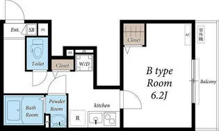 リブリ・小金井公園【1階】の間取り