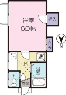 T.フラッツ【1階】の間取り