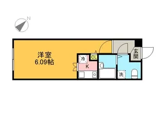 ZESTY千歳船橋【2階】の間取り