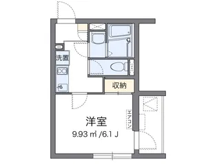 クレイノル ソレイユ新高円寺【2階】の間取り
