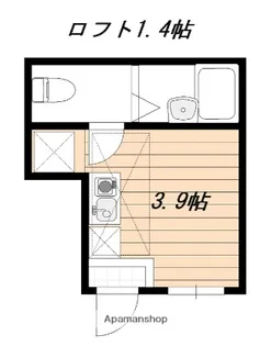 東京都三鷹市井の頭3丁目【アパート】の間取り