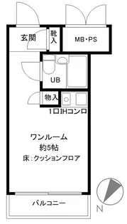 スカイコート荻窪【2階】の間取り