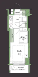 HF明大前レジデンス【0402号室】の間取り