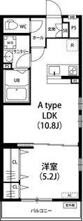 リブリ・M.Y.K【2階】の間取り