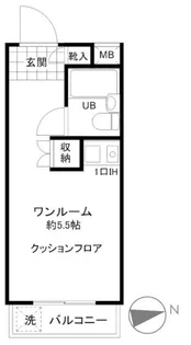セントヒルズ一ツ橋学園【4階】の間取り