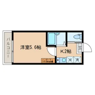 フルール久我山【2階】の間取り