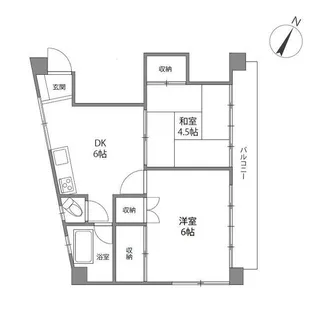ディライトビルディング【5階】の間取り