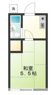 東京都小金井市貫井南町1丁目【アパート】の間取り