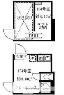東京都杉並区西荻北3丁目【アパート】の間取り