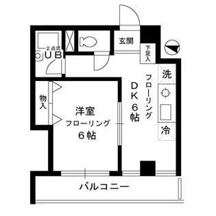 東京都練馬区貫井3丁目【マンション】の間取り