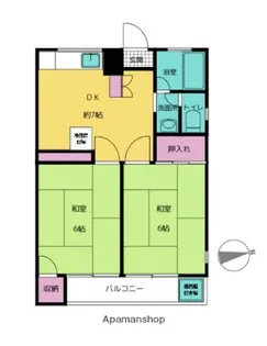 ハイツ斑尾【3階】の間取り