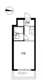 スカイコート下高井戸【4階】の間取り