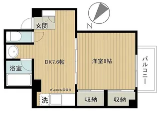前田ビル【3階】の間取り