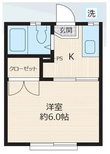 アーバンハイツ【102号室号室】の間取り