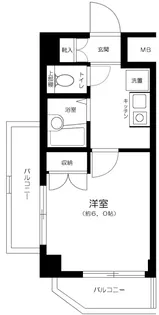 東京都杉並区天沼2丁目【マンション】の間取り