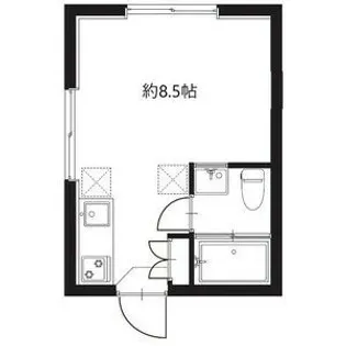 ナイスリッジ野方【1階】の間取り
