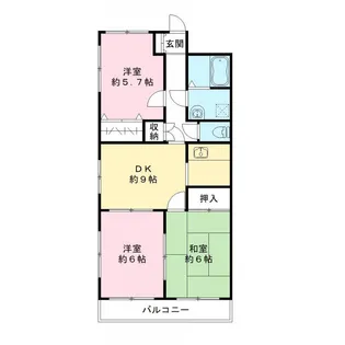 イーストリッチ【111号室号室】の間取り