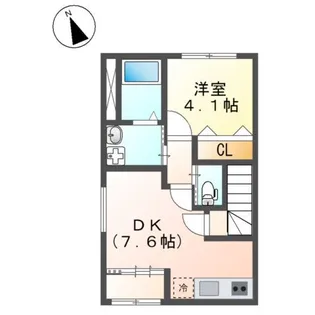 アルデバラン348【2階】の間取り