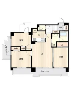 ドゥーエ練馬【9階】の間取り