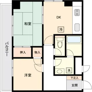 ミール千歳烏山【7階】の間取り