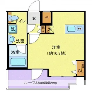 プレール・ドゥーク高井戸【5階】の間取り