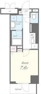 グランドレジデンス三鷹【8階】の間取り