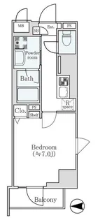 グランドレジデンス三鷹【3階】の間取り